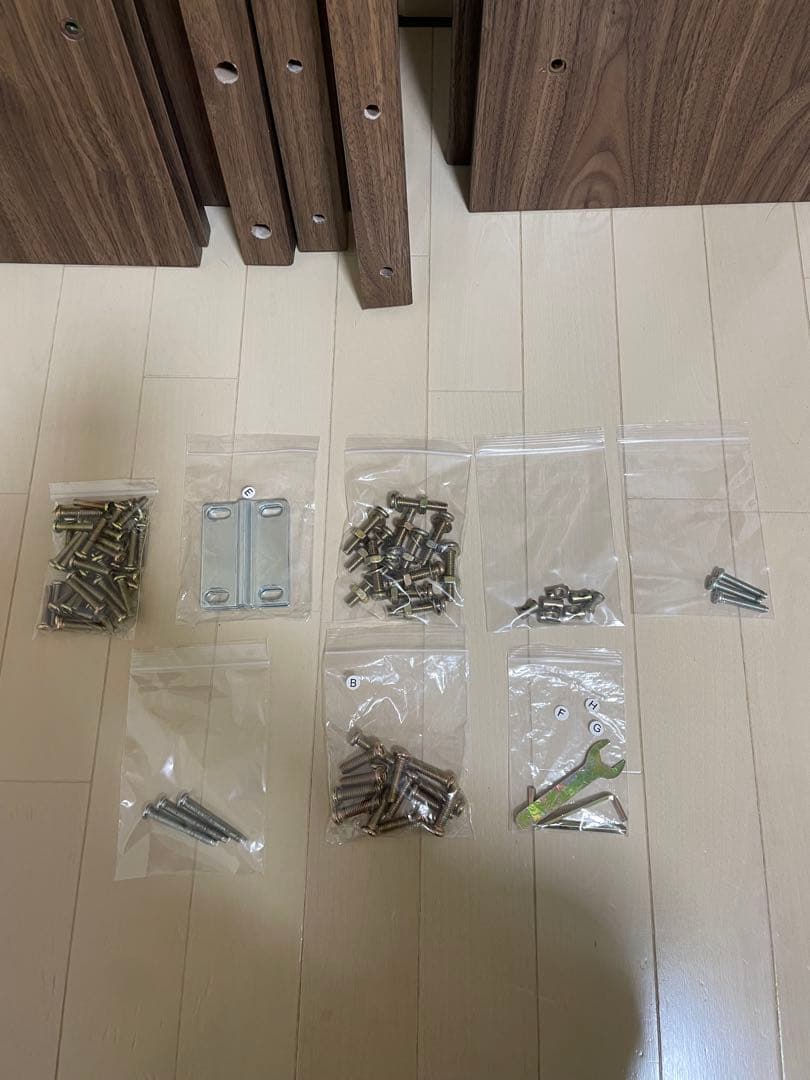 LOWYA ロウヤ　すのこローベッドフレーム　セミダブル