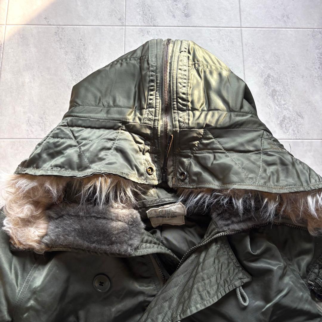 【70s】ALPHA N-2B フライトジャケット 短丈 希少S スコービル