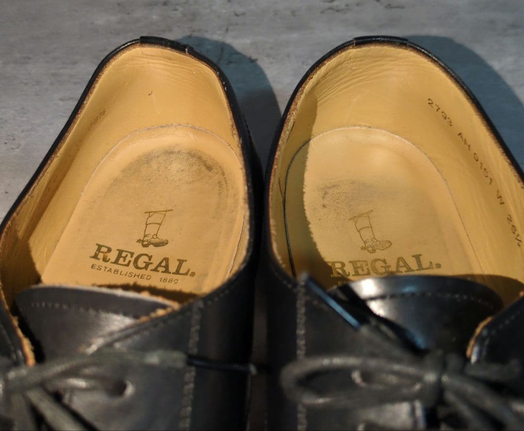 【REGAL】2793☆プレーントゥ☆革靴☆26.5EE