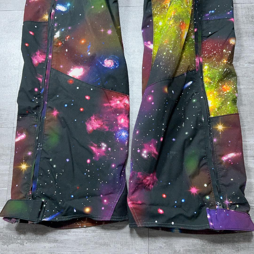 FABLICE ファブリス 総柄 宇宙 スキーウェア フルオープン ジップ S