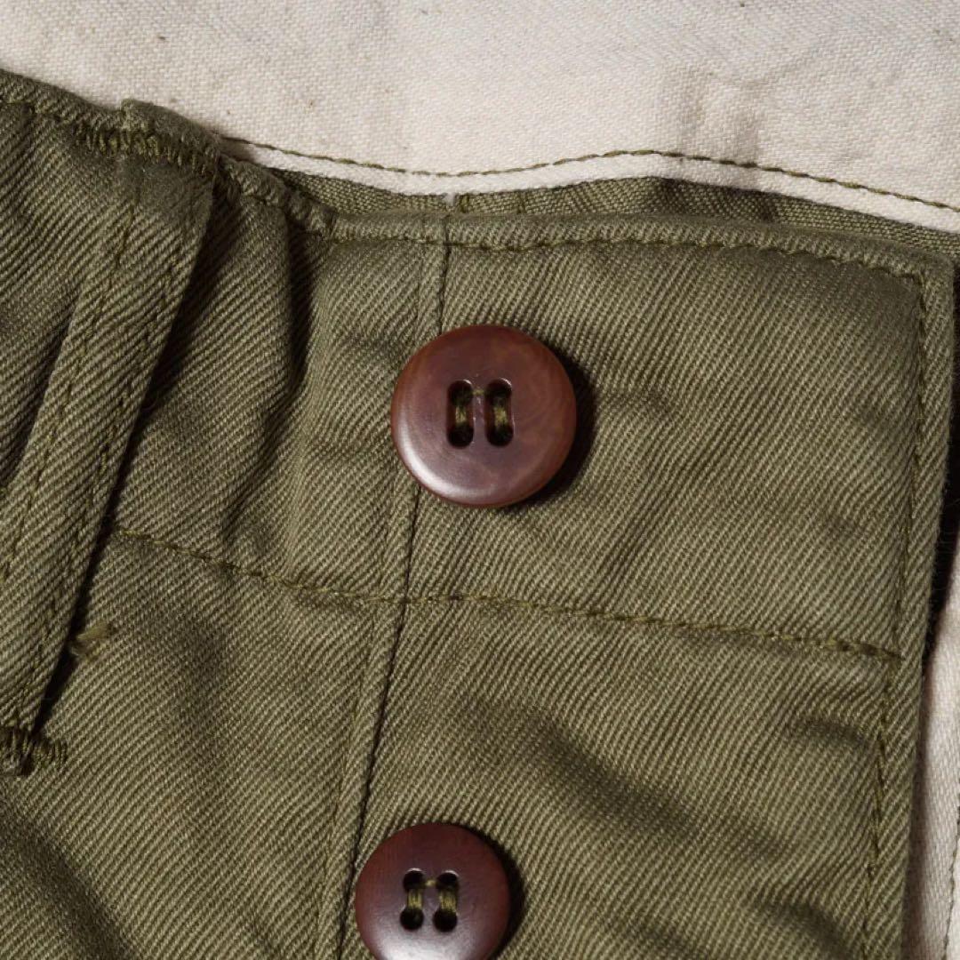 WAREHOUSE duck digger 1082 チノ W33 グリーン