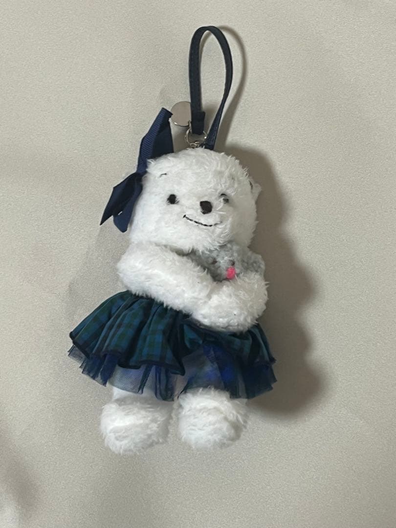 ファミリア×Bibiy. マスコットベアー　青