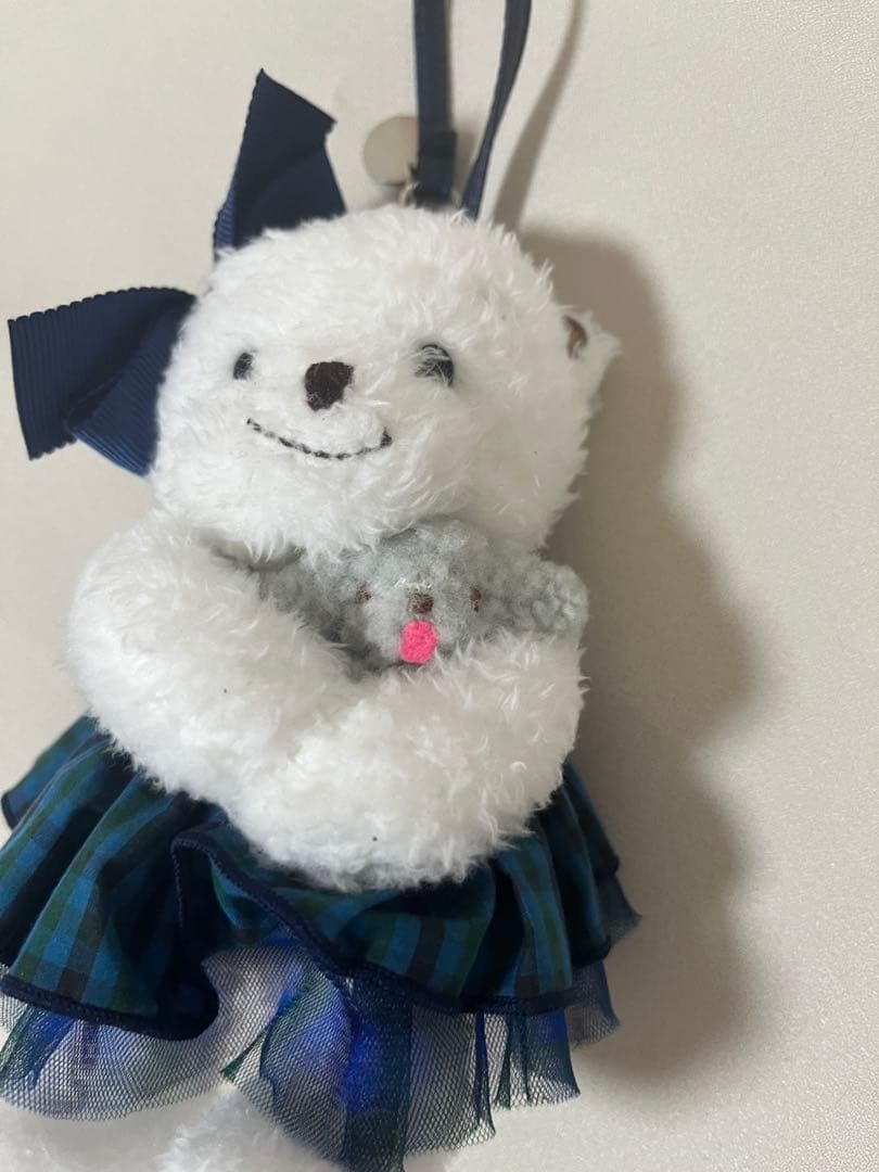 ファミリア×Bibiy. マスコットベアー　青