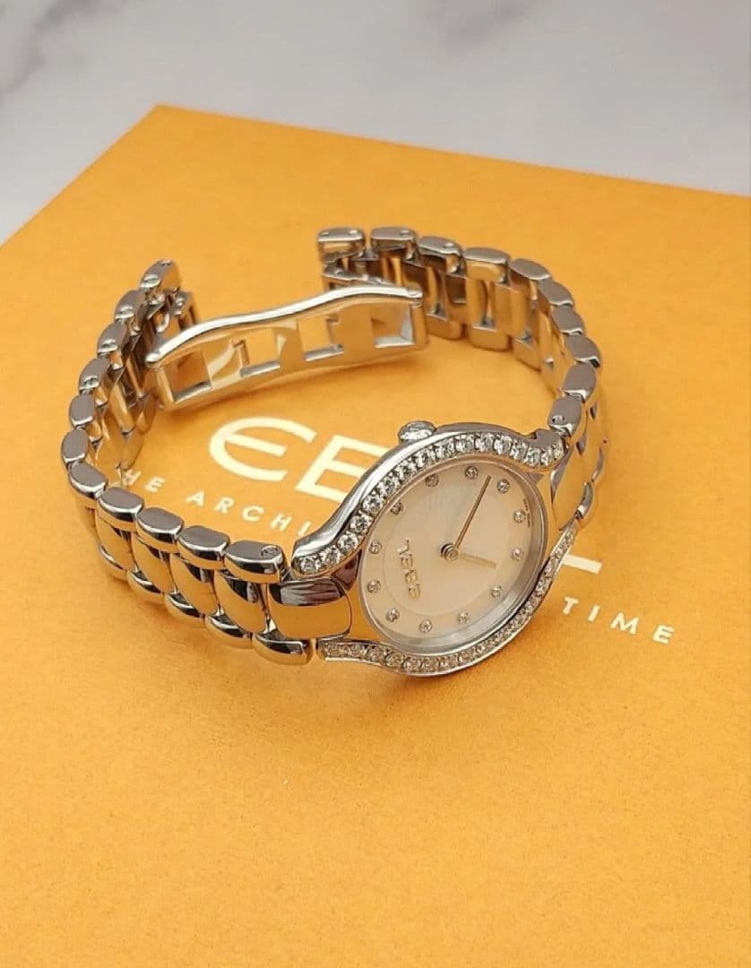 新品仕上済 定価67.1万円 0.619 ct エベル ベルーガ ダイヤ 腕時計