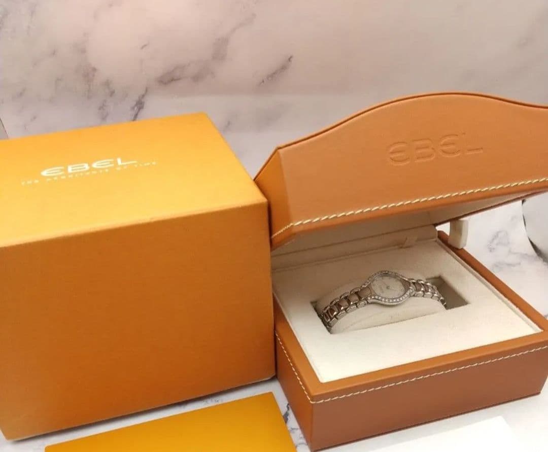 新品仕上済 定価67.1万円 0.619 ct エベル ベルーガ ダイヤ 腕時計