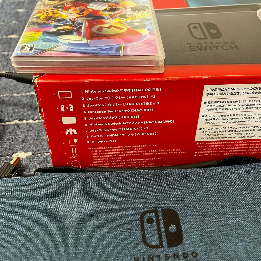 Nintendo Switch + Joy-Con + マリオカート8