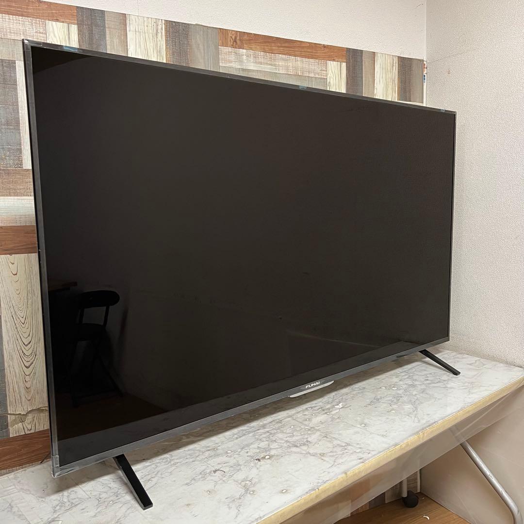全国送料込❣️未使用品フナイ65型4KTV録画機能内蔵Wチューナ搭載