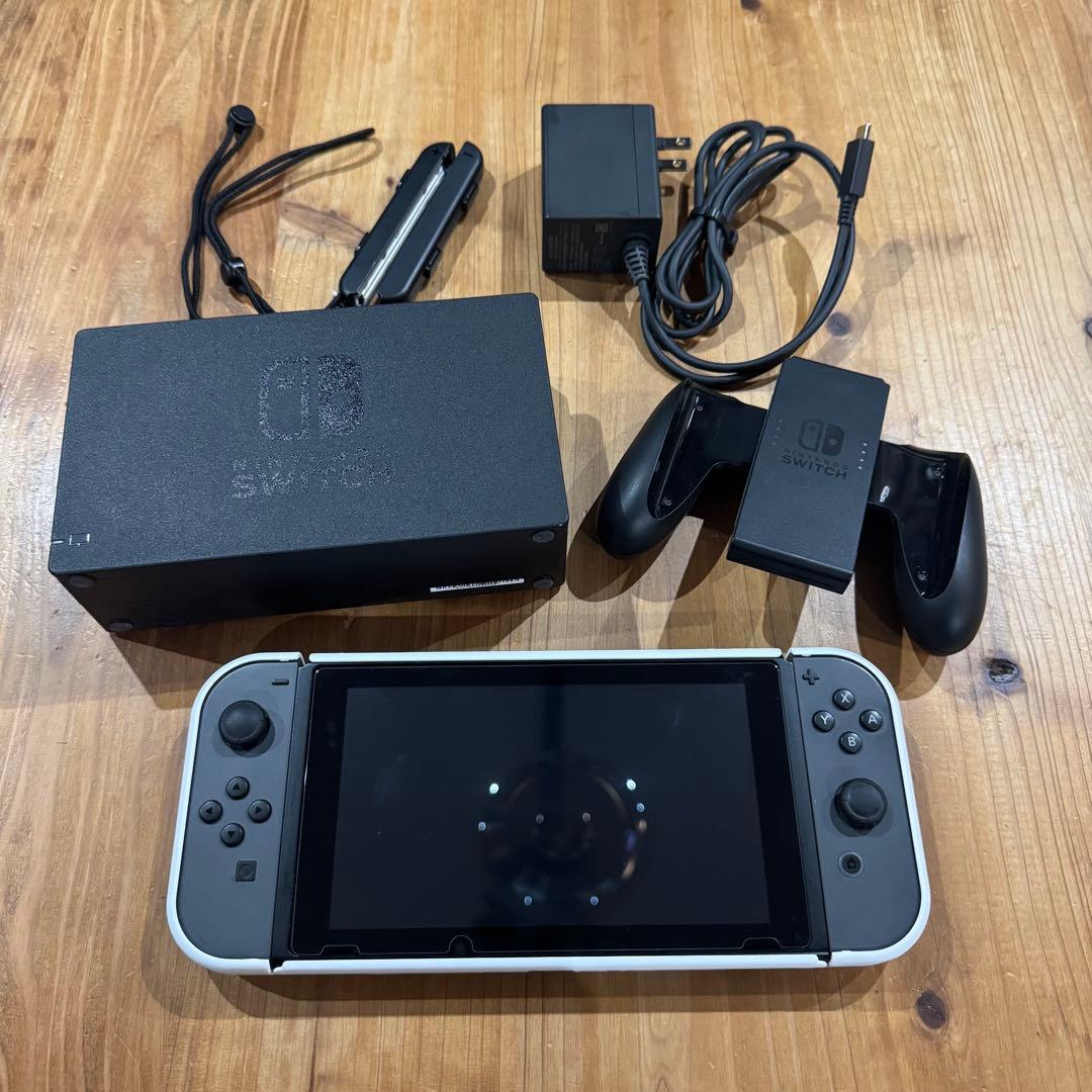 Nintendo Switch★本体 グレー ＋ 付属品 (箱なし)
