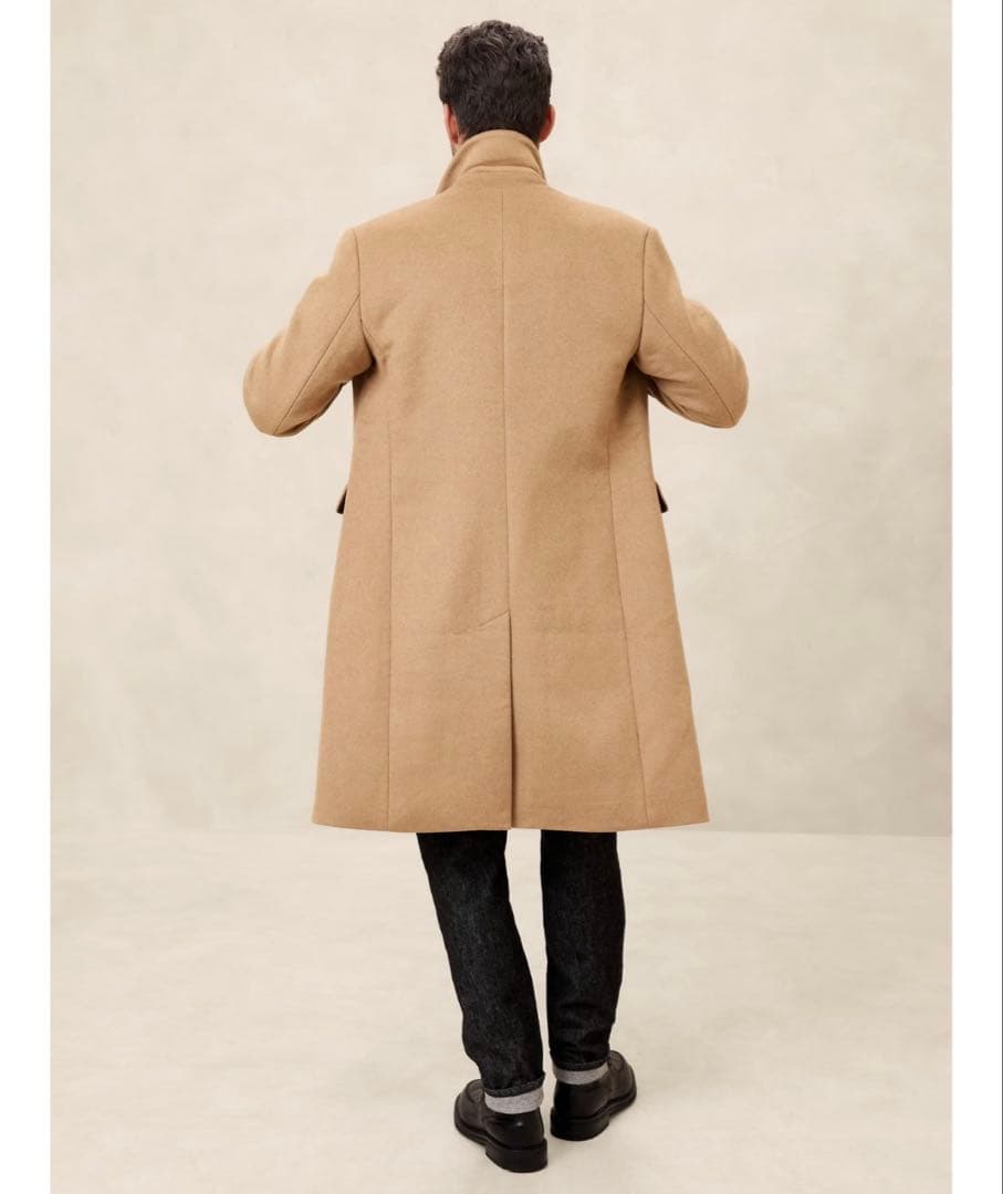 BANANA REPUBLIC ウールブレンドコート