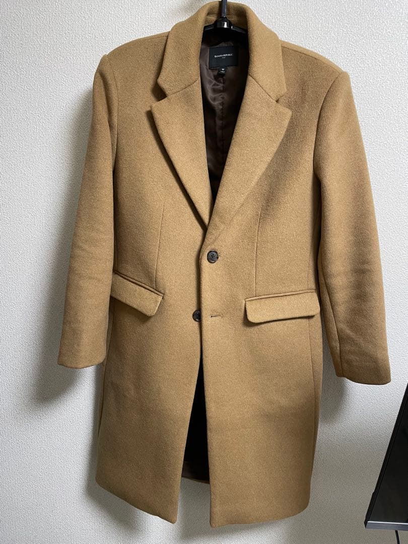 BANANA REPUBLIC ウールブレンドコート