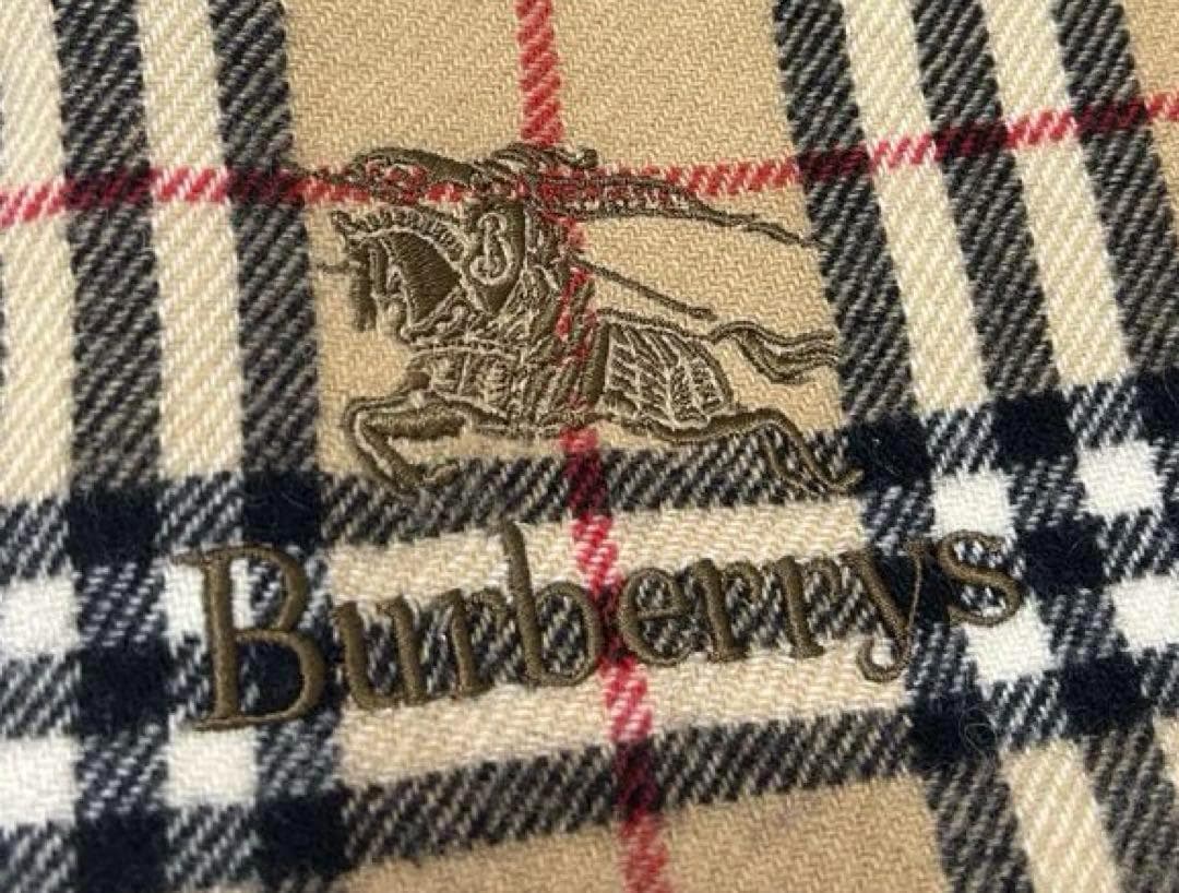極美品❗️ Burberry バーバリー　ストール　チェック柄