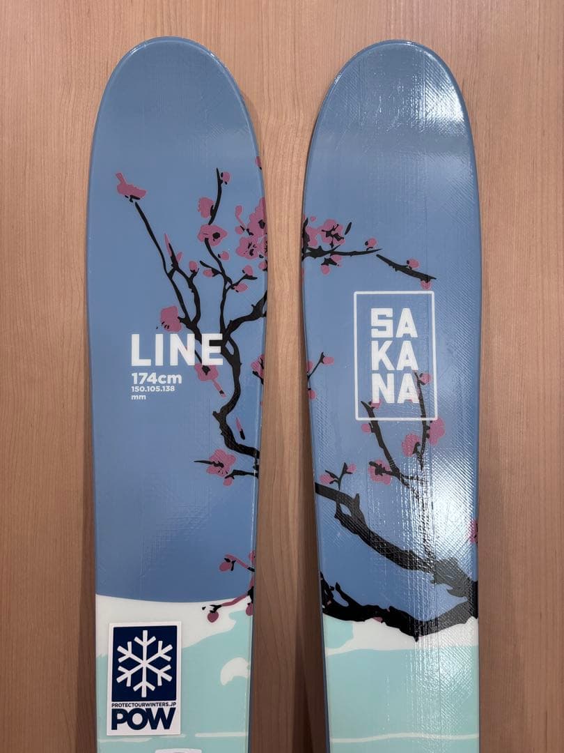 LINE SAKANA 174cm 程度良好　2023-2024 294mm