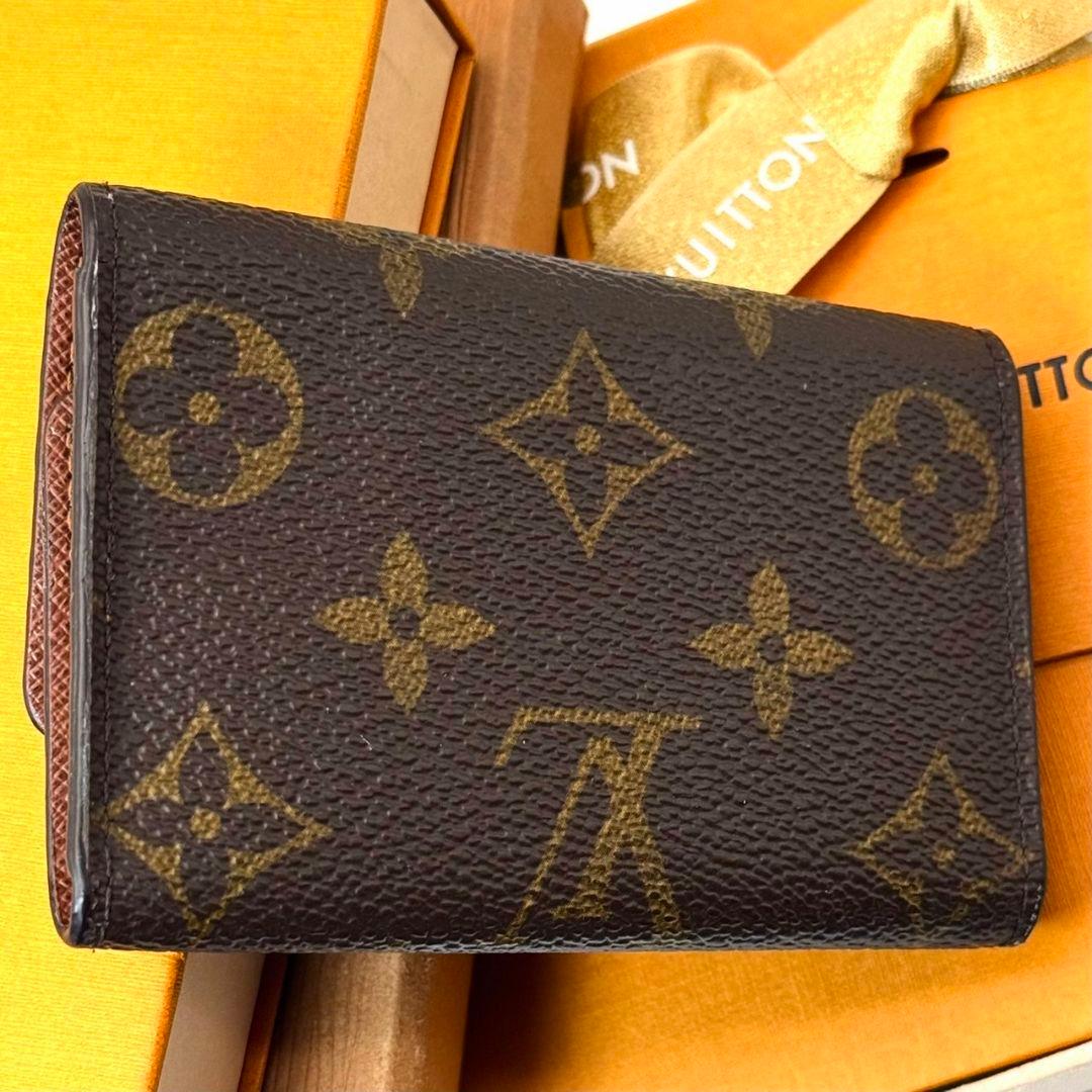 超美品 ルイヴィトン モノグラム ミュルティクレ6 キーケース 鍵 6連 Key