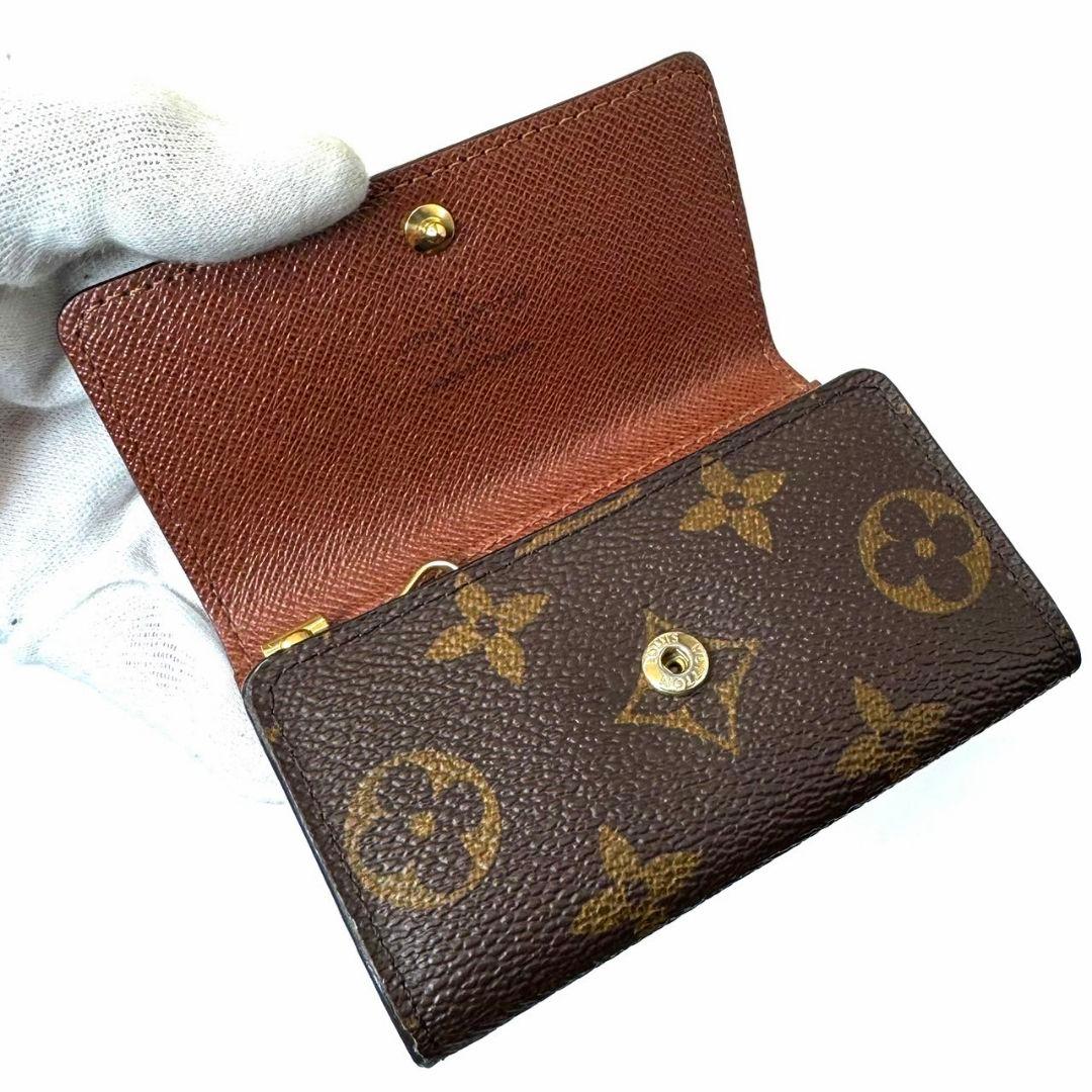 超美品 ルイヴィトン モノグラム ミュルティクレ6 キーケース 鍵 6連 Key