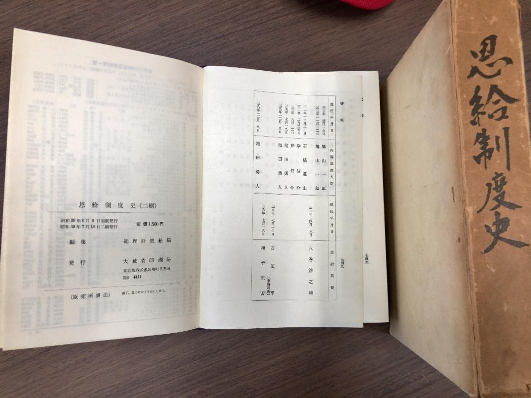 恩給制度史／総理府恩給局