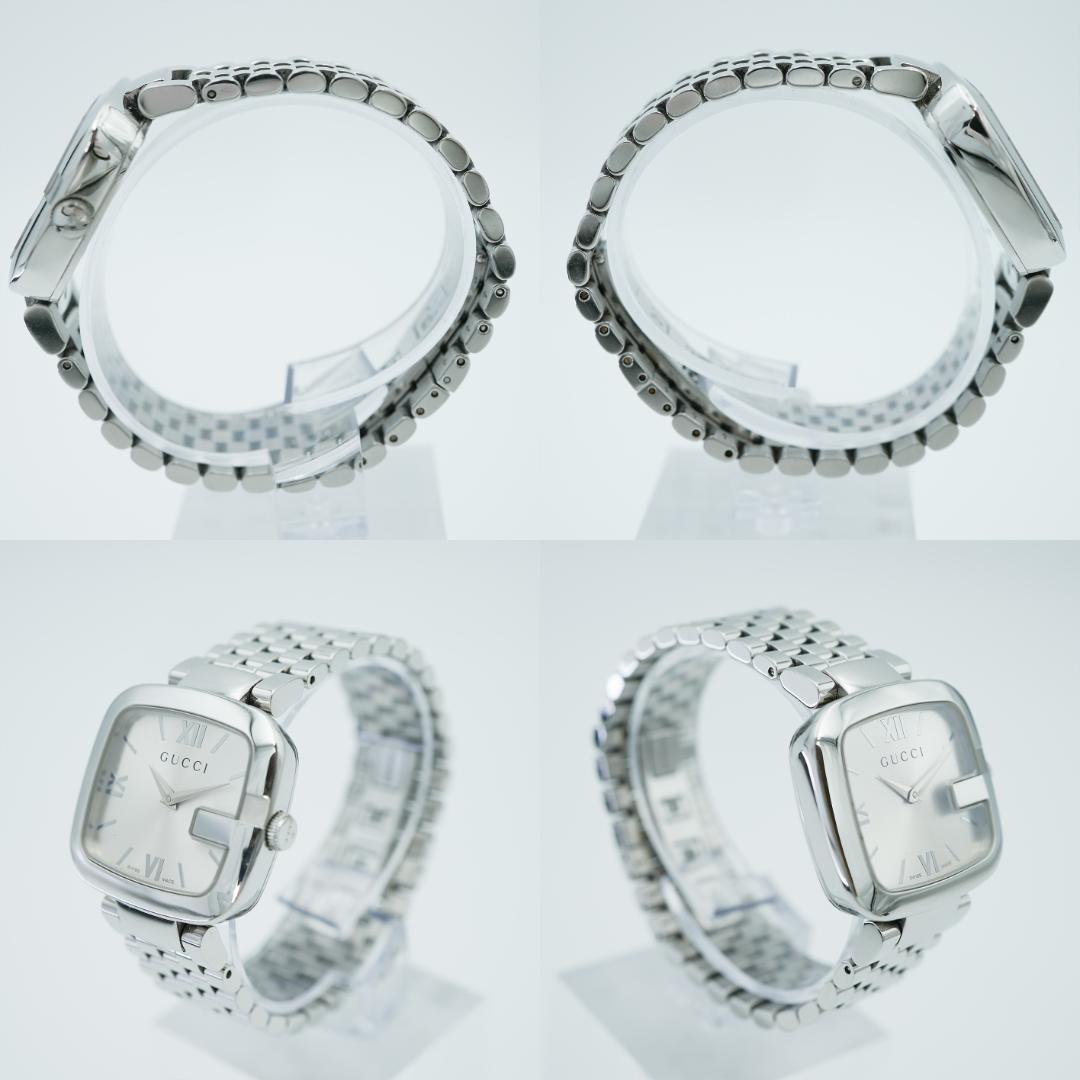 【稼働】 GUCCI 125.4 Gベゼル シルバー SS グッチ 腕時計