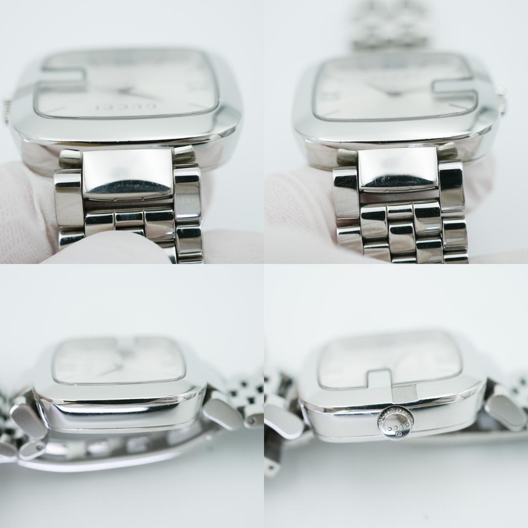 【稼働】 GUCCI 125.4 Gベゼル シルバー SS グッチ 腕時計