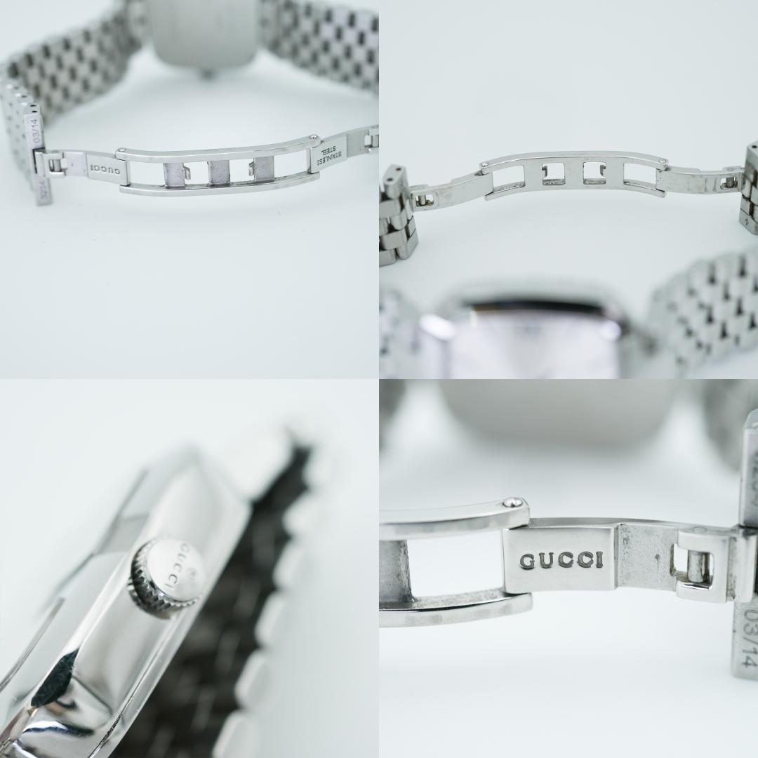 【稼働】 GUCCI 125.4 Gベゼル シルバー SS グッチ 腕時計
