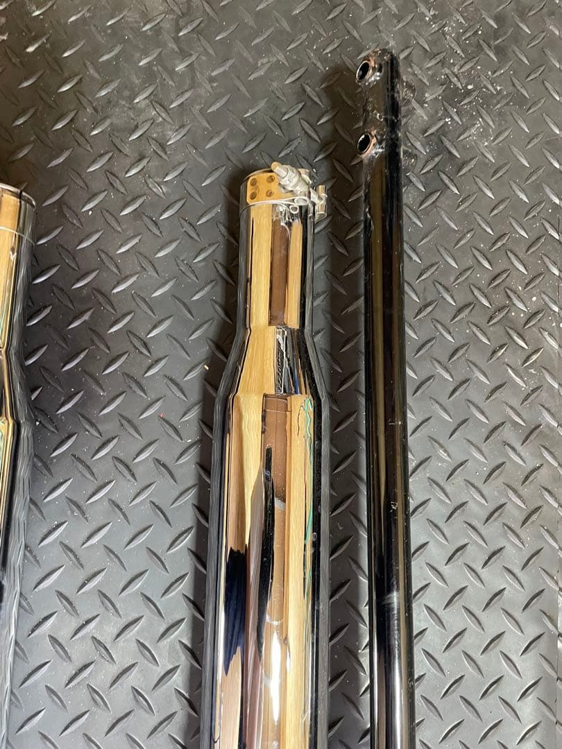 モーターステージマフラー　スリップオンストレート管