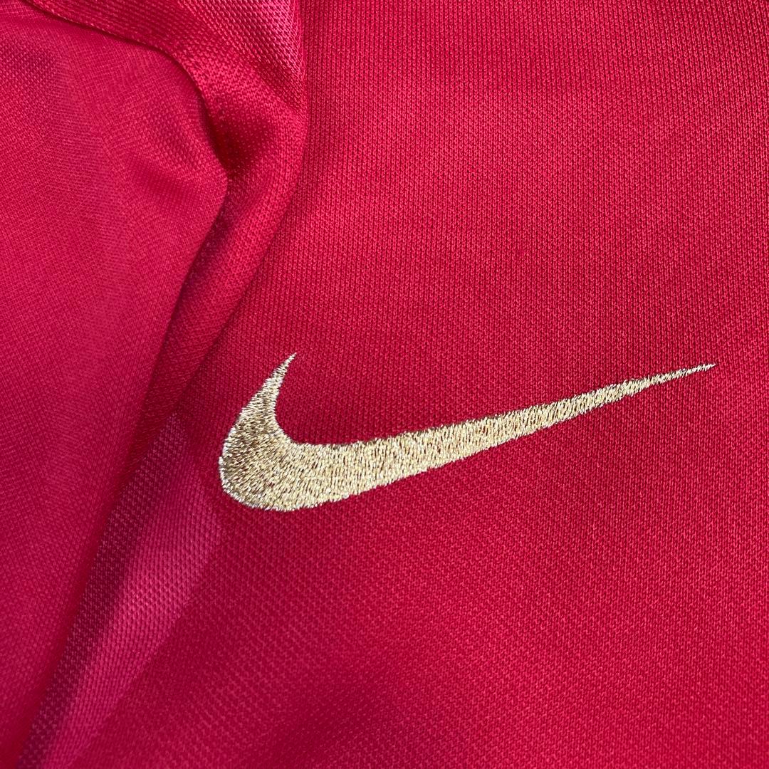 ナイキ　浦和レッズ　ホーム　長袖　ユニフォーム 阿部勇樹選手　22 Mサイズ