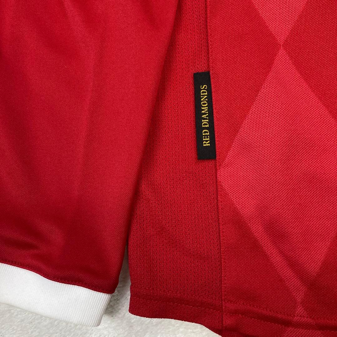 ナイキ　浦和レッズ　ホーム　長袖　ユニフォーム 阿部勇樹選手　22 Mサイズ