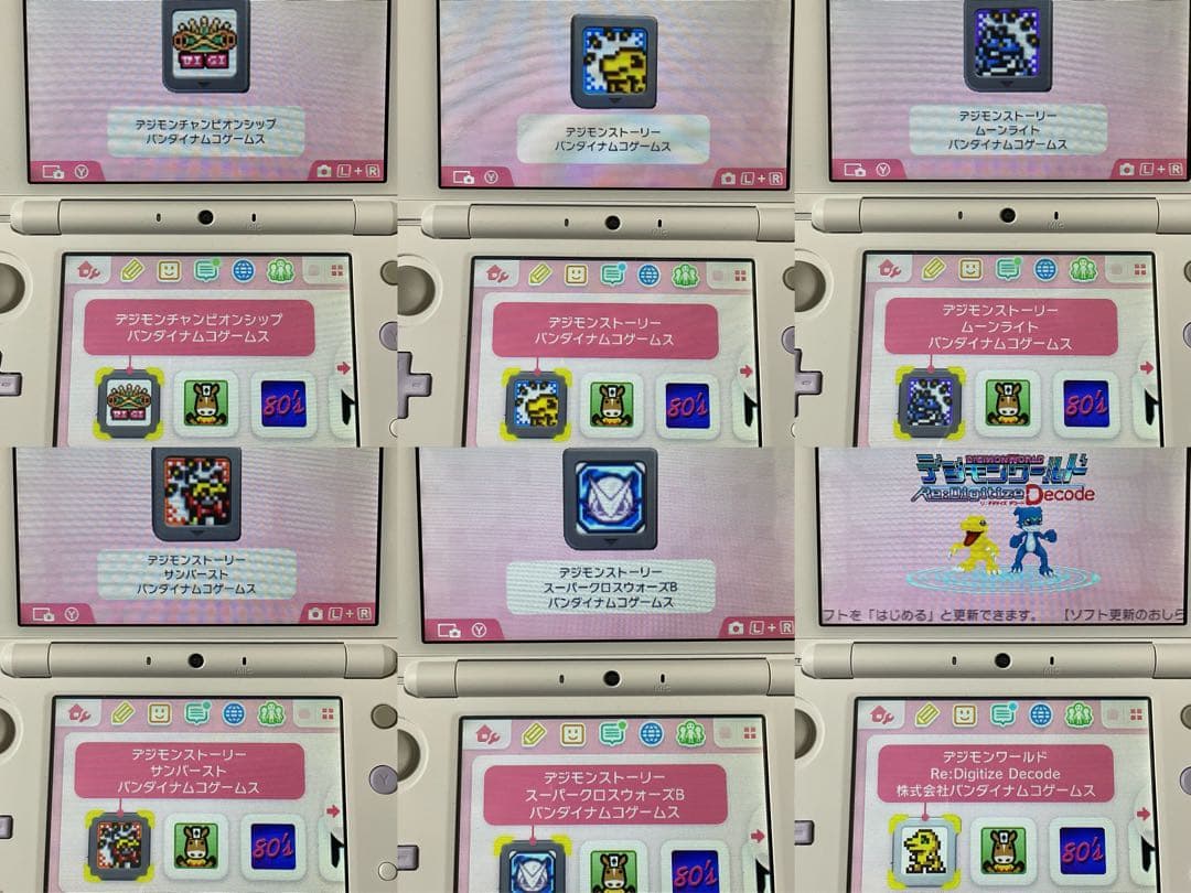 デジモンストーリー シリーズ チャンピオンシップ 3DS DS まとめ 6セット