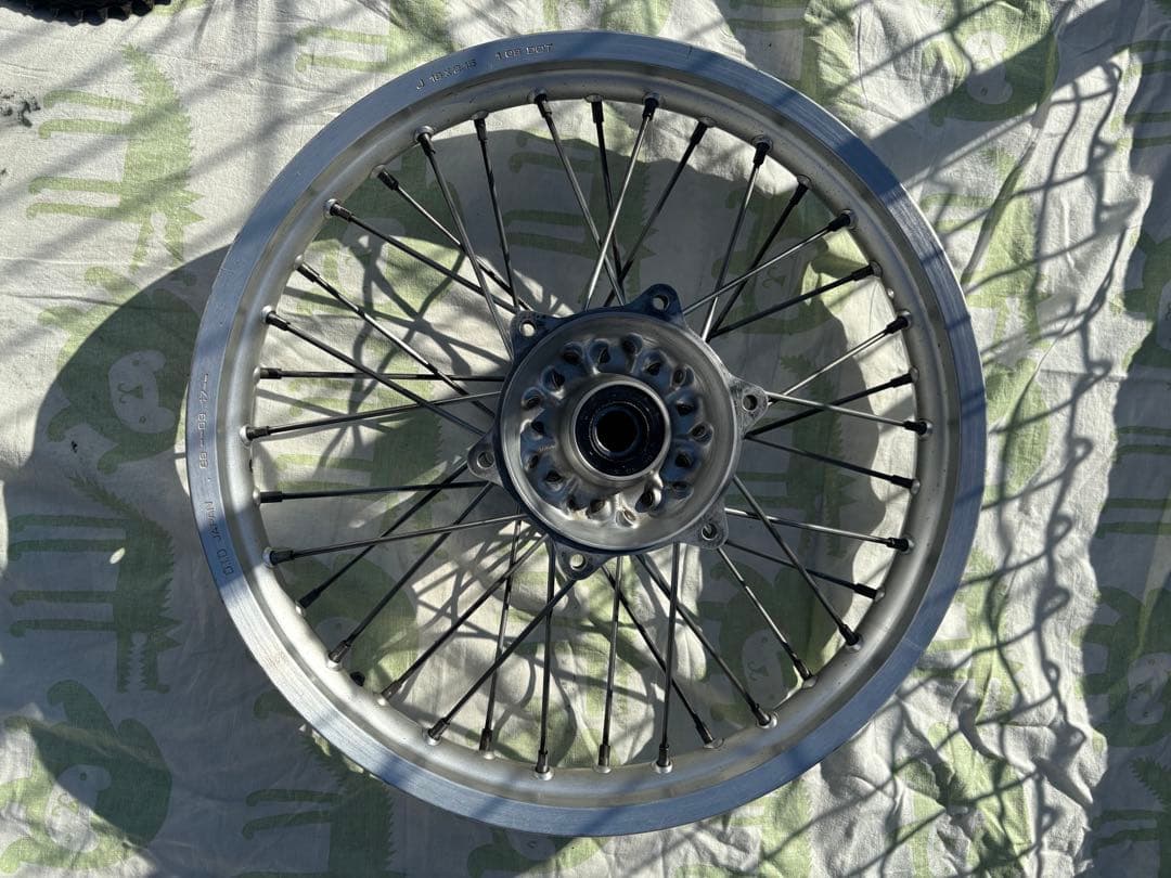 wr250r 純正ホイール　新品チューブ付き