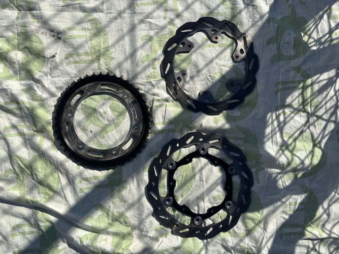 wr250r 純正ホイール　新品チューブ付き