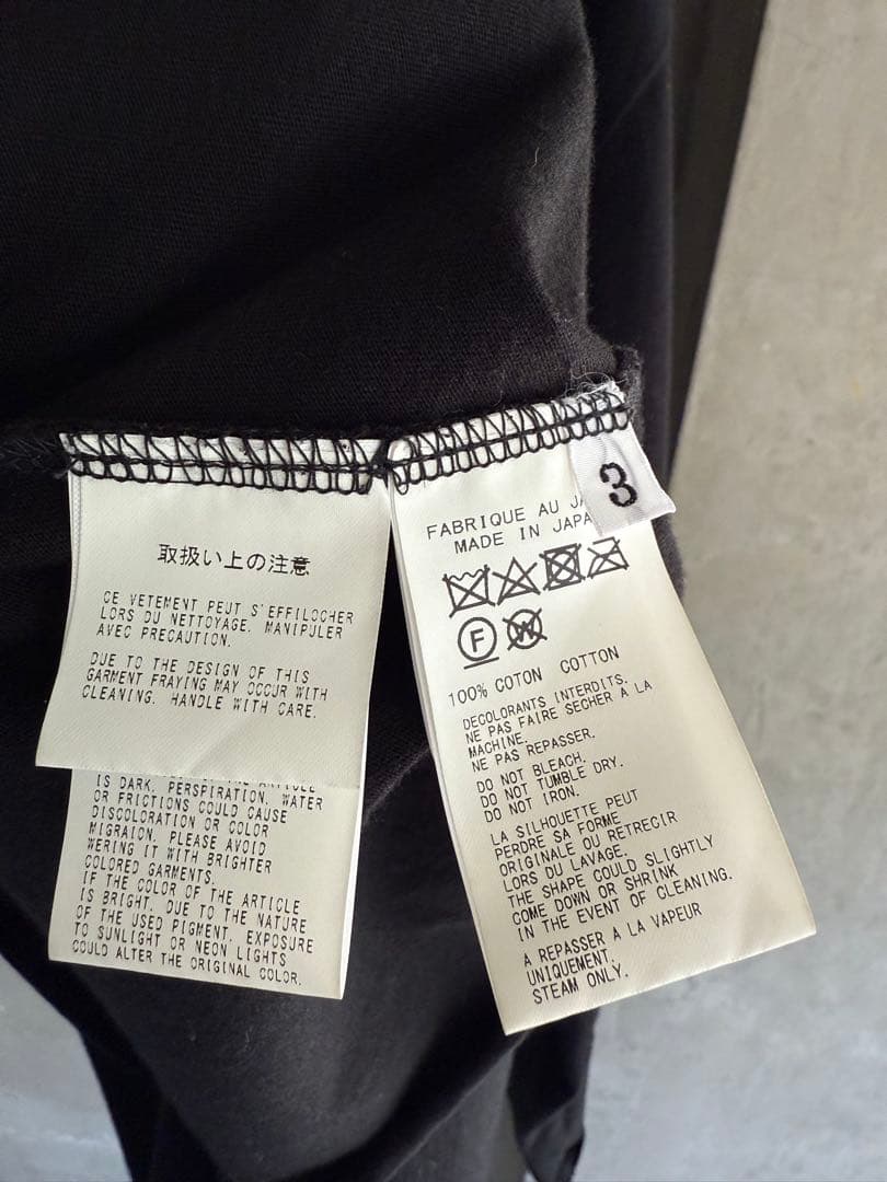 トップス Yohji Yamamoto POUR HOMME 23AW L/S Tee