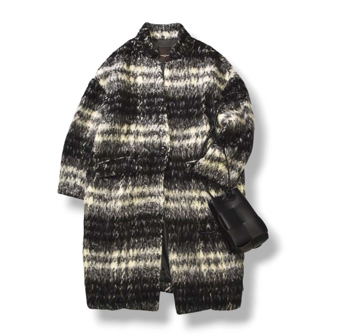 【新品】 日本製 デミルクス ビームス アルパカ混 チェスターコート 36 ♪