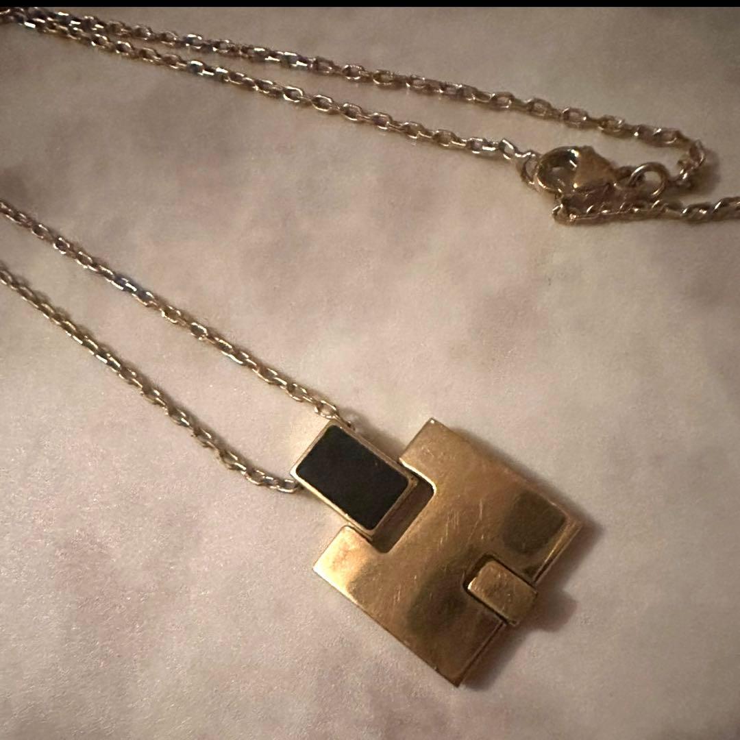 HERMES ネックレス ゴールド