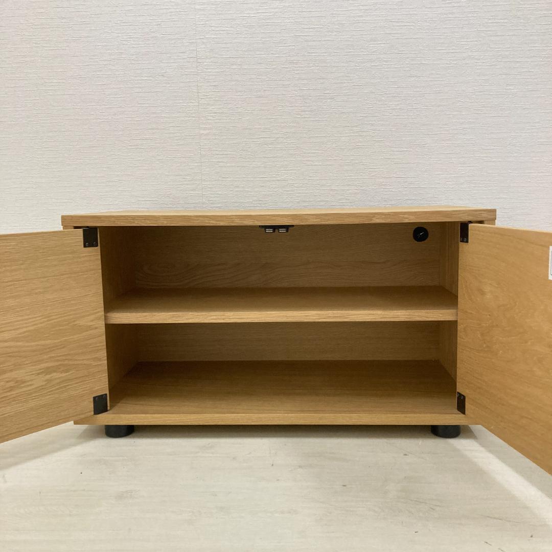 無印良品　スタッキングキャビネット オーク材 テレビ台　ローボード　テレビボード