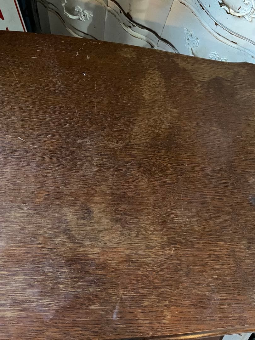 フランス　アンティーク　家具　二段　テーブル　飾り棚　トローリ　ワゴン　シェルフ