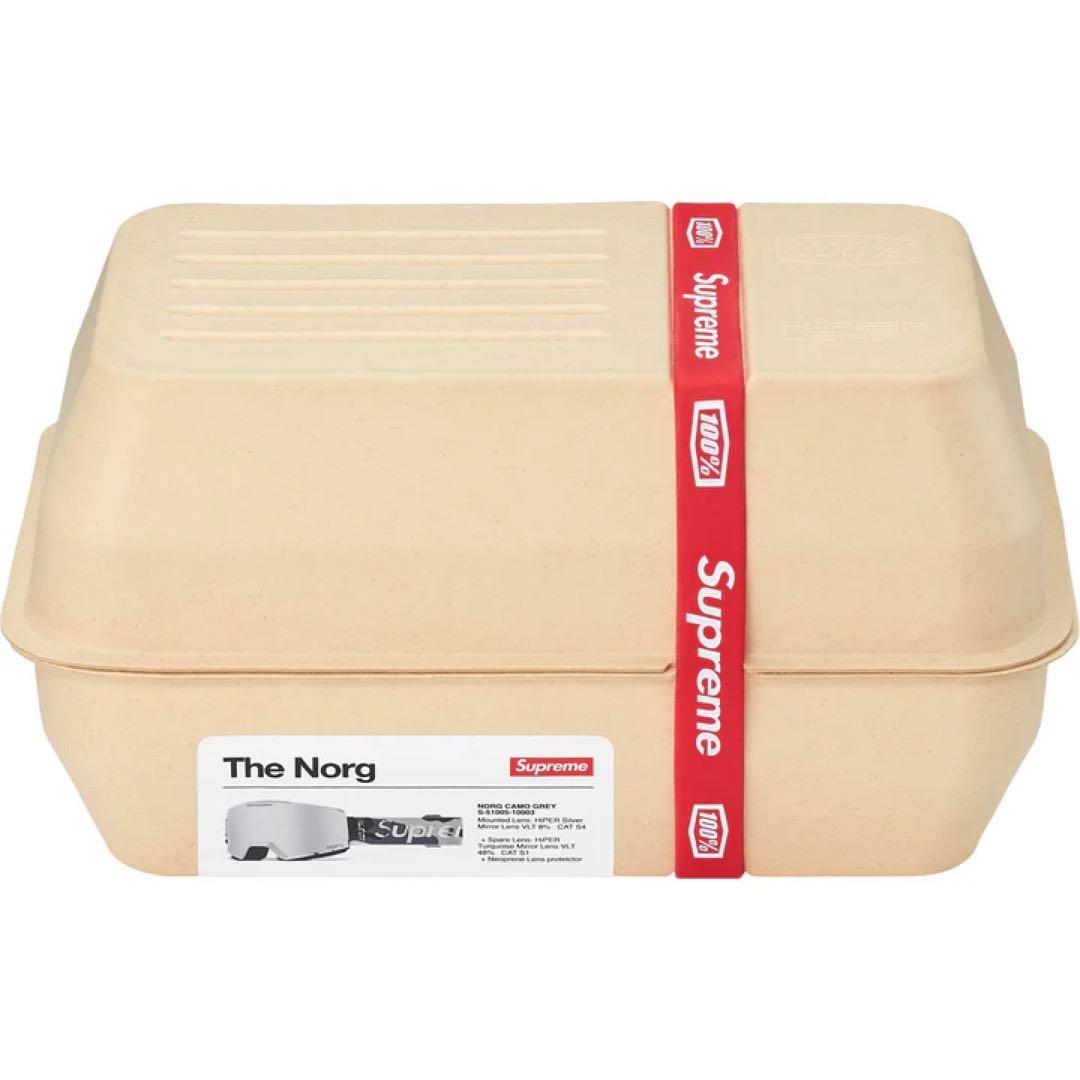 【新品未使用】Supreme100% NORG Goggles CAMO