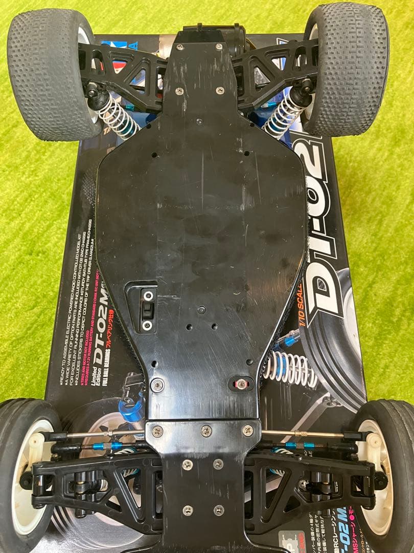 【希少】値下げ タミヤDT-02MS メカ付(サーボ、アンプ、受信機、モーター)