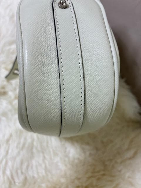 ☆極美品☆フェラガモ　ガンチーニ 2WAYバック　サフィアーノレザー　クリーム系