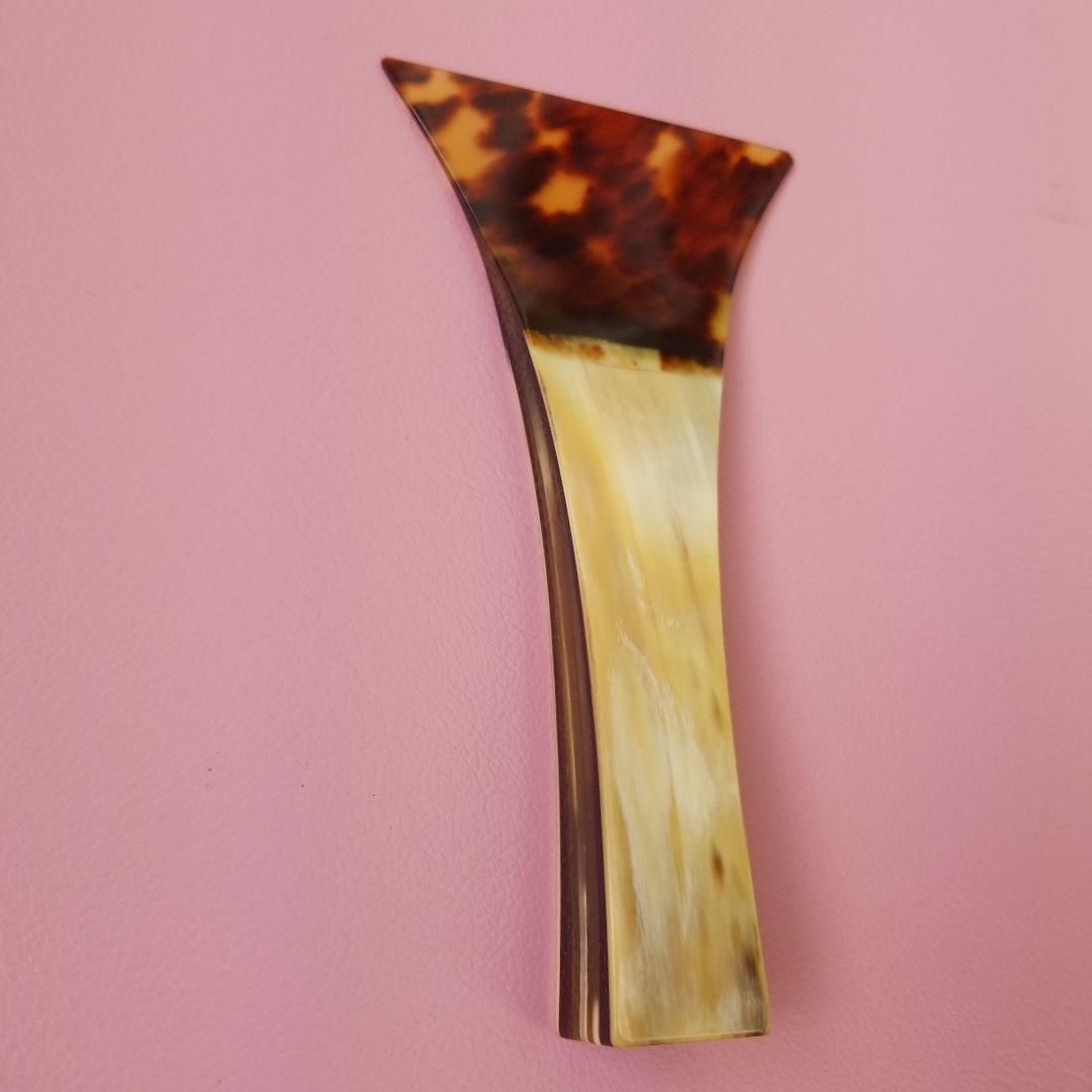 希少レア　津軽三味線撥　べっこう　水牛製品　ケース付き