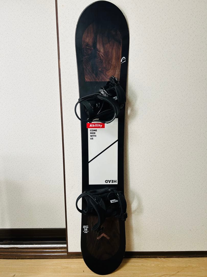 HEAD スノーボード ability 158 ビンディング セット　板　カバー