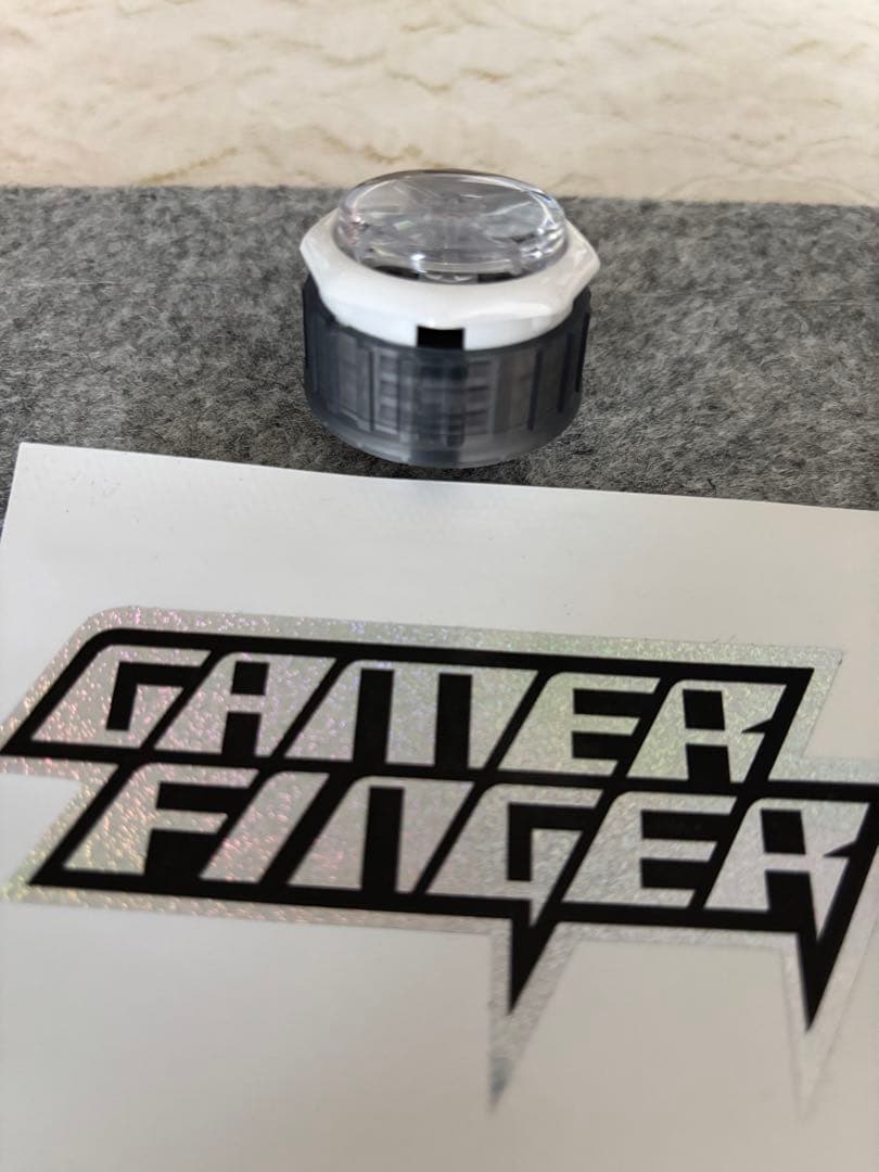 【未使用含む】GamerFinger 14個 (内未使用5) 30φ 静音 銀軸