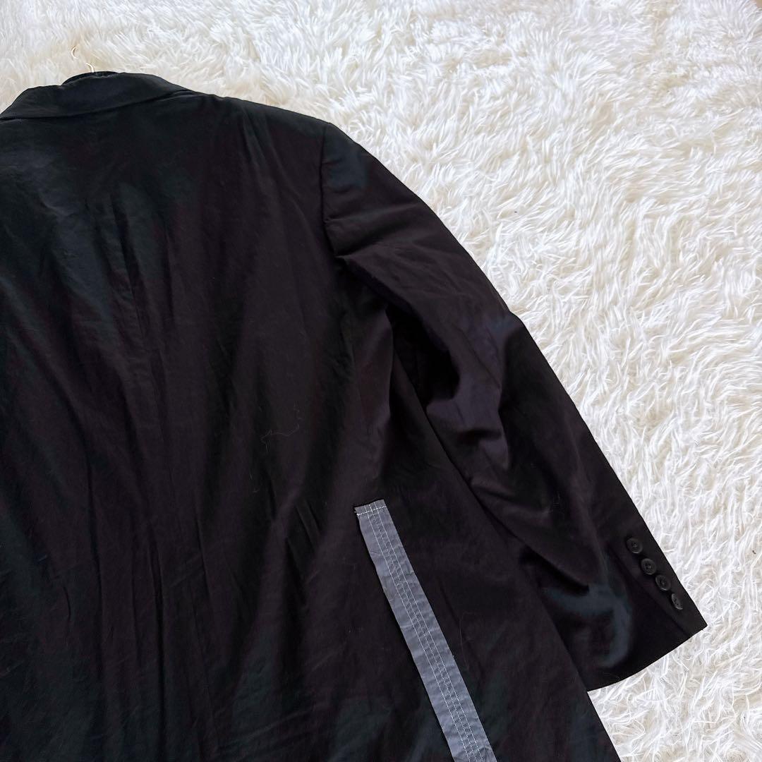 【Y's for men】ロングジャケット チェスターコート ブラック サイズ1