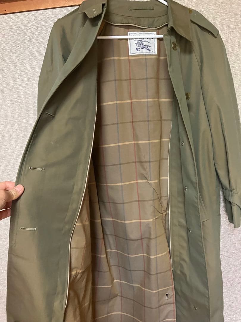 Burberrys 取り外しウールインナー付トレンチコート ステインカラー