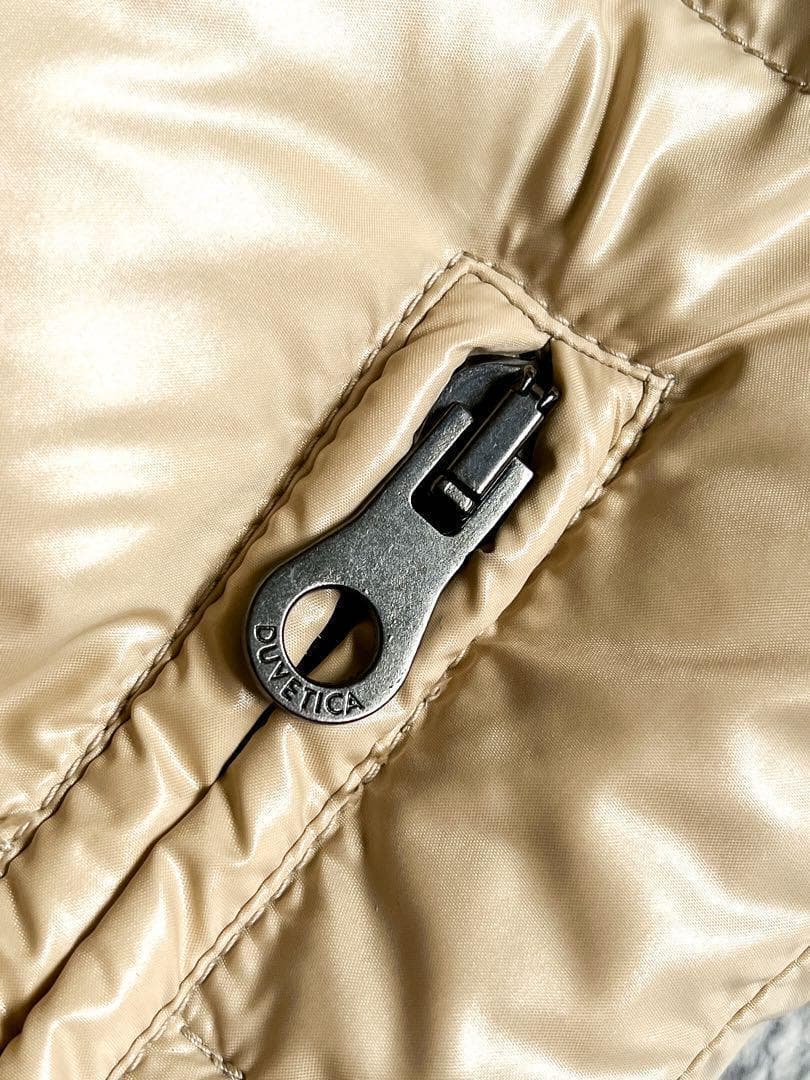 極暖【DUVETICA】デュベティカ GOCCIA ファー付きダウンベスト 38