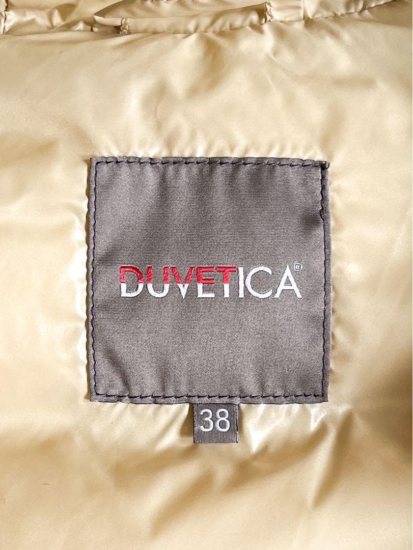 極暖【DUVETICA】デュベティカ GOCCIA ファー付きダウンベスト 38