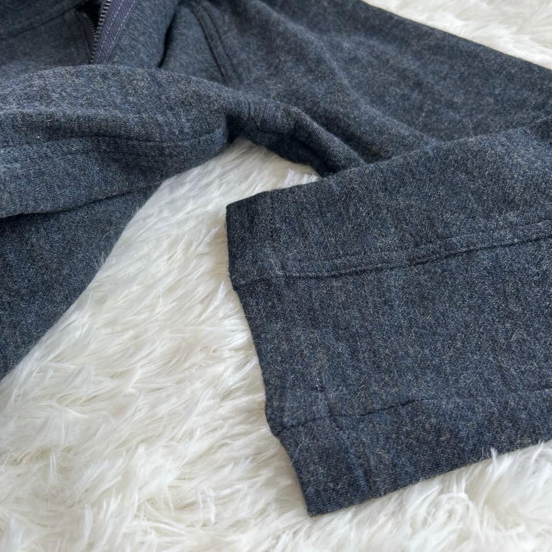 センソユニコ キューブキューブ ブルゾン ニット ジャケット 千鳥柄