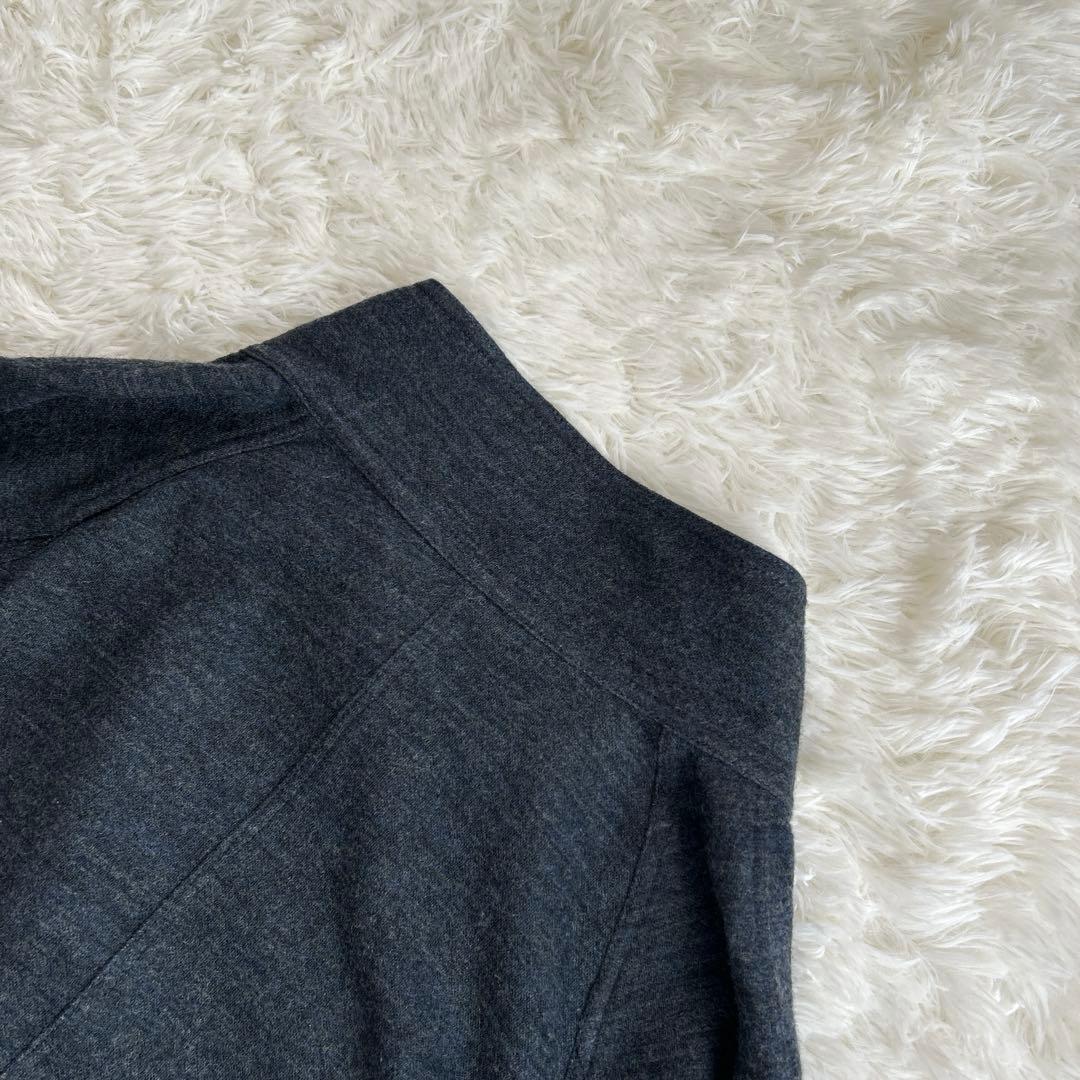 センソユニコ キューブキューブ ブルゾン ニット ジャケット 千鳥柄