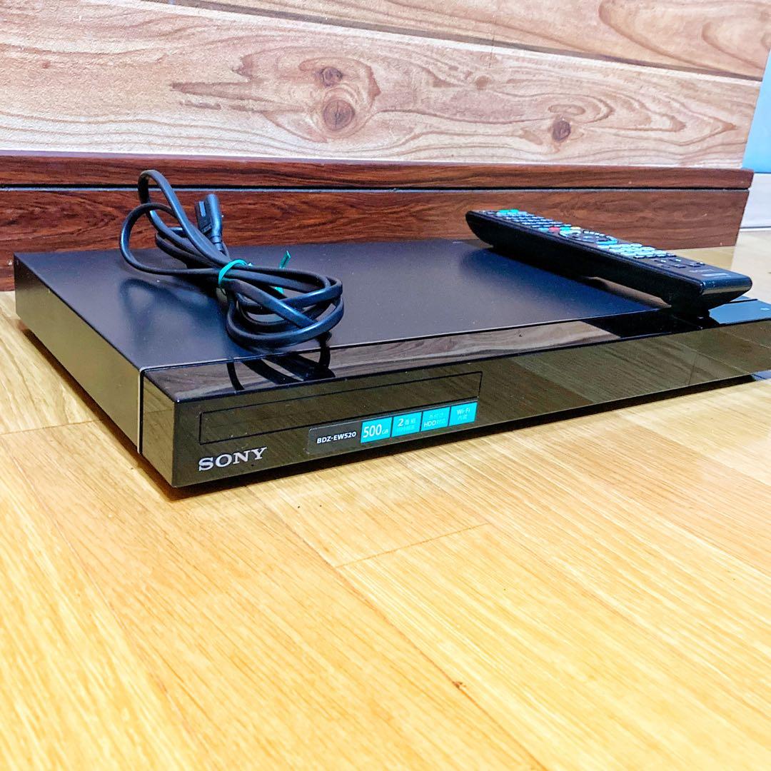 SONY ソニー　ブルーレイレコーダー HDD 500GB 2チューナー 2番組