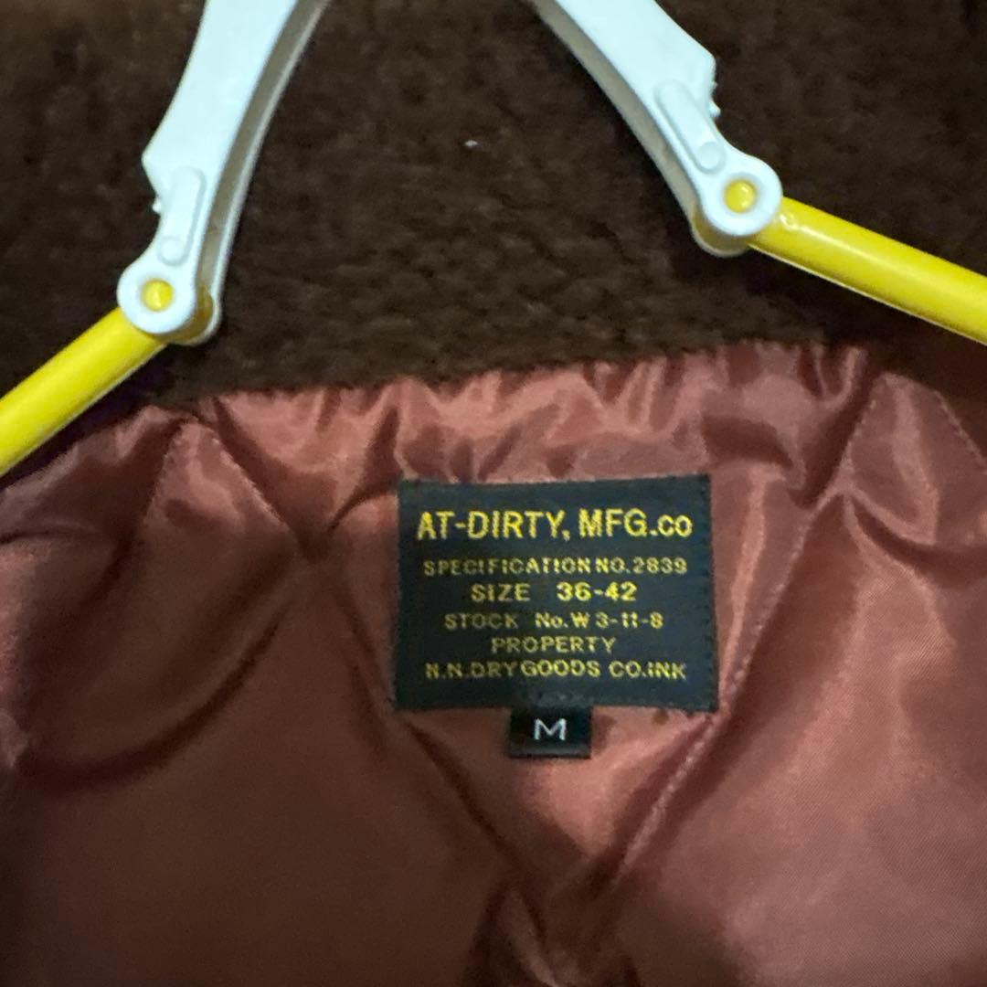 AT-DIRTY デッキジャケット　カーキ