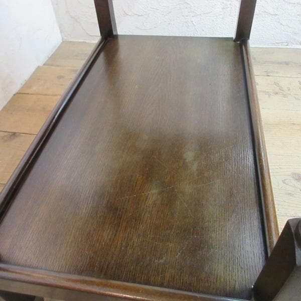 イギリス アンティーク 家具 キッチンワゴン トロリー 引き出し付き 6890d