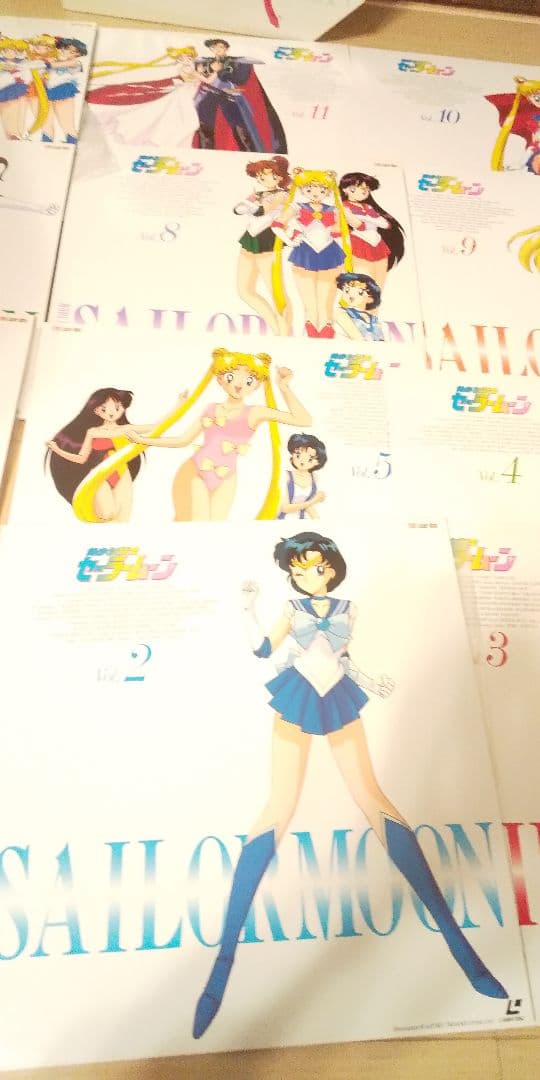 美少女戦士セーラームーン Vol.1〜12 レーザーディスクボックス