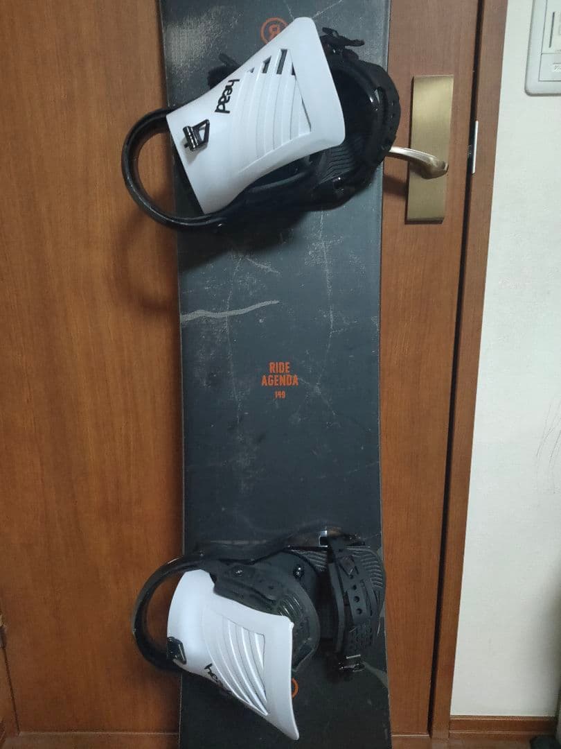 Ride agenda 149 スノーボード ビンディング2点セット 20-21